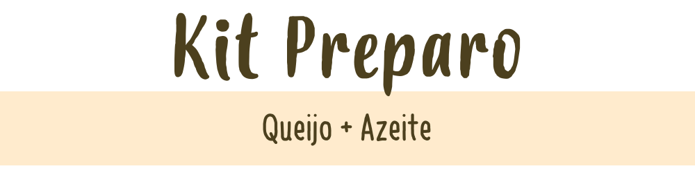 kit preparo queijo azeite oliva para risoto il cuoco